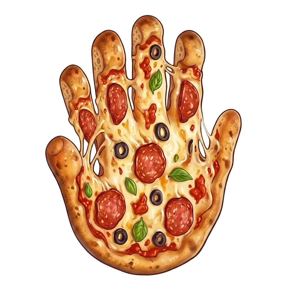 Pizza ready to slap
